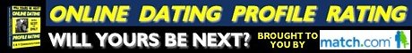 468 x 60 Online Dating Profile Rating Podcast Series Banner