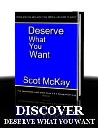 Deserve What You Want is about a POSITIVE approach to dating...FINALLY.